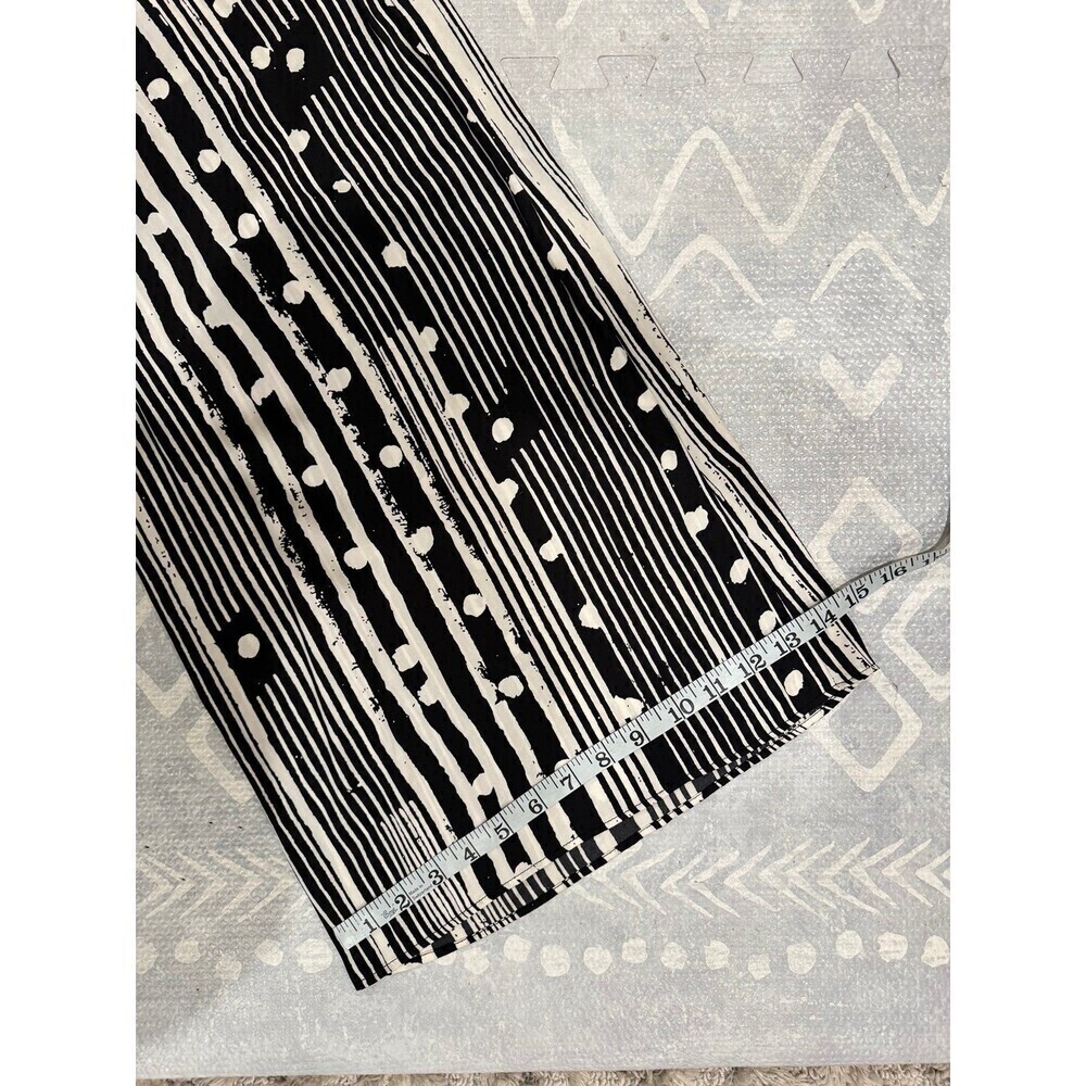 Anthropologie Elevenses Lightweight Black & White Pants Size Small - Picture 10 of 10